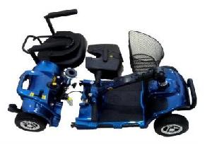 Scooter eléctrico modelo Smart de 3 ruedas desmontable