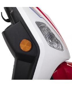 Scooter eléctrico modelo Madeira con luces delanteras e intermitentes