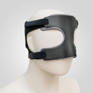 Máscara de protección facial de carbono