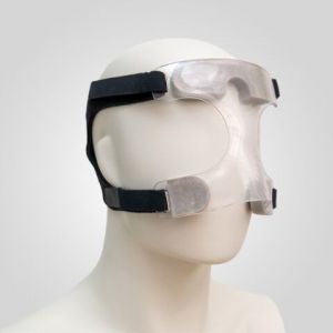 Máscara de protección facial transparente