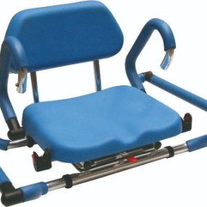 Asiento giratorio de bañera acolchado