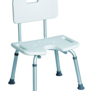 Silla de ducha Bora con respaldo