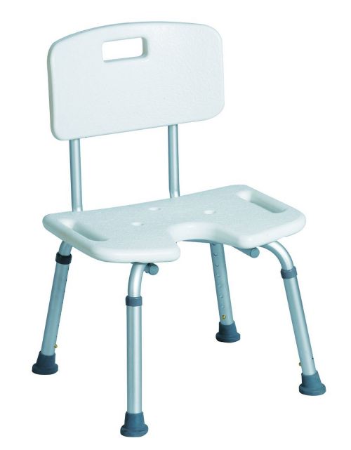 Silla de ducha Bora con respaldo