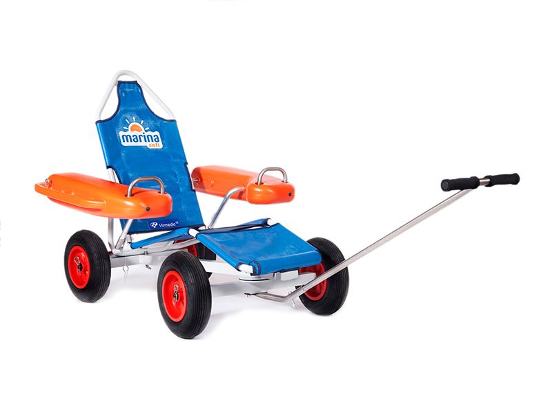 Silla de ruedas anfibia Marina