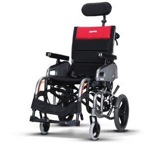 Silla de ruedas basculante de aluminio plegable Vip 2