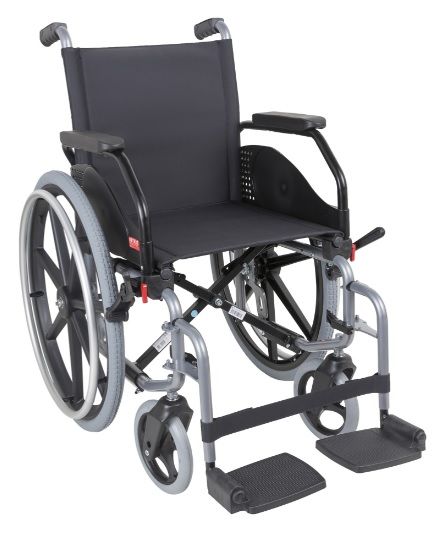 Silla de ruedas de acero Celta
